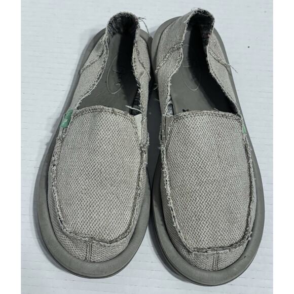 Sanuk Donna Women's 6 Natural Hemp Slip-On Shoes SWF1160 Sidewalk Surfer - Picture 2 of 7